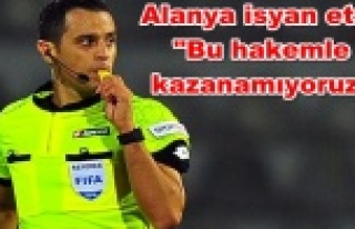 Alanyaspor'a uğursuz hakem