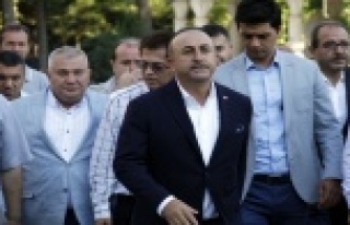 Bakan Çavuşoğlu bayramda baba ocağında