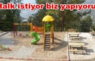 Büyükşehir'den Alanya'ya yeni park