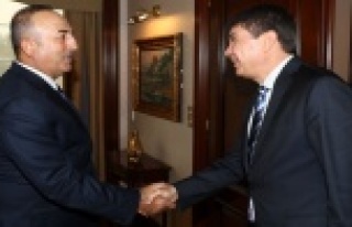Çavuşoğlu, Türel'i ağırladı