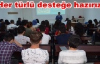 İlk ve acil yardım öğrencileri ders başı yaptı