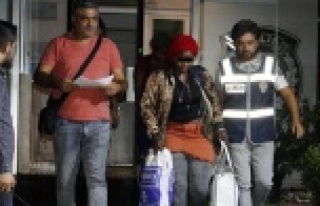 Afrikalı kadınlar fuhuştan gözaltında