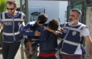 Akü hırsızı kardeşler polisten kaçamadı