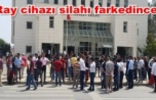 Alanya Adliyesi'nde sıcak saatler