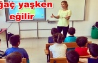 Alanya'da miniklere trafik eğitimi