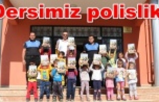 Alanya emniyetinden ders