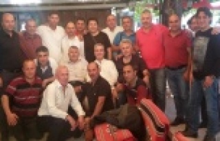 Asker arkadaşları 22 yıl sonra Alanya'da buluştu