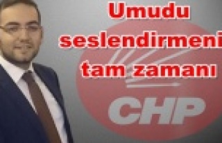 CHP İlçe Başkan adaylığını açıklıyor