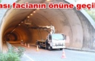 Dim Tüneli'ne bakım yapıldı