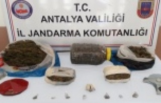 Gazipaşa'da uyuşturucu baskını