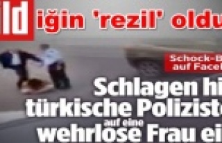 İki polis Türkiye'yi rezil etti