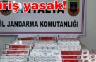 Komşuda kaçak sigara savaşı