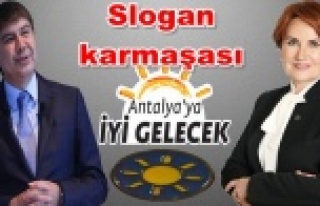 Türel'in sloganı Akşener'in parti ismi...