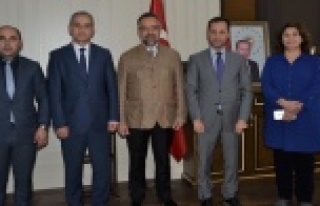 YÖK Başkanvekili ALKÜ'yü ziyaret etti