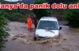 Zararsız ailesini itfaiye kurtardı