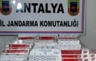6 bin 380 paket kaçak sigara ele geçirildi