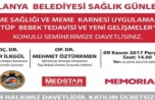 Alanya Belediyesi'nden seminere davet