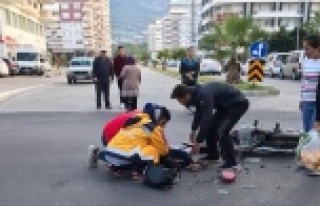 Alanya'da feci kaza: 1 ağır yaralı