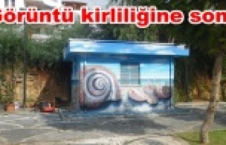 Alanya'nın trafoları sanat eserine dönüşüyor