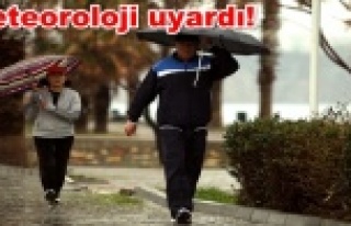 Alanya'ya sağanak yağmur uyarısı