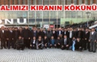 Alanyalı Ülkücüler Ankara'da yürüdüler