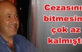 Alanyalı ünlü mahkum hapisten kaçtı