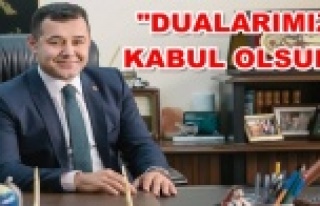 Başkan Yücel'den Alanya'ya kandil mesajı