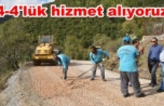 Başkan Yücel kırsalın yüzünü güldürdü
