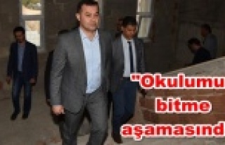 Başkan Yücel yeni liseyi inceledi