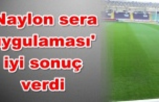 Belediye zemini maça yetiştirdi