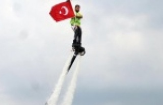 Flayboard kazasında ayağı kırılan milli sporcu...