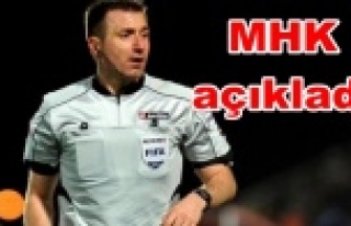 Galatasaray maçına tecrübeli hakem