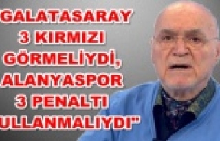 "Hakem olmasa Alanyaspor, Galatasarayı'ı...