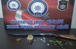 Komşuda uyuşturucu taciri tutuklandı