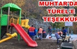 O mahalle spor aletlerine kavuştu