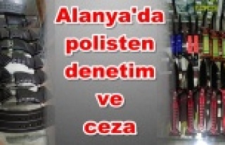 Polisten av malzemesi dükkanlarına denetim