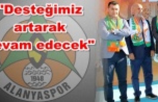 Başkan Türel'den destek sözü