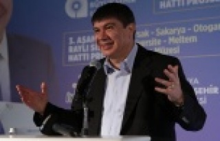 Türel yeni raylı sistemi böyle anlattı