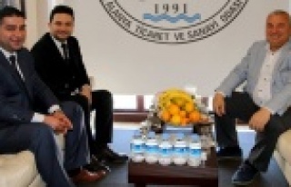 Yeni müdürlerden Şahin'e ziyaret