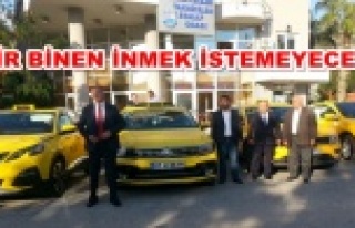 "Alanya'da taksiler lüks oluyor"