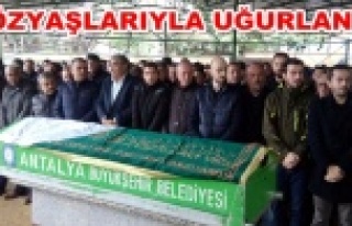 Alanya Güney'in cenazesinde buluştu