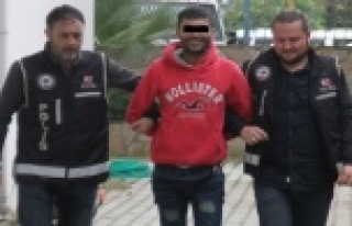 Alanya'da zehir taciri yakalandı