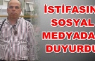 Alanya siyasetinde bir istifa daha