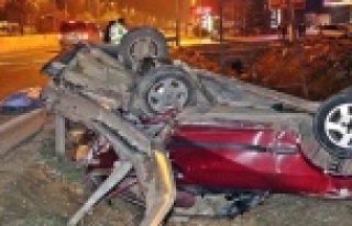 Bir kişinin can verdiği feci kazada sürücü alkollü...