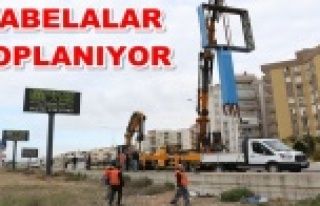 Büyükşehir görsel kirliliğe savaş açtı