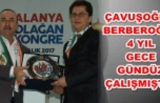Çavuşoğlu'ndan Berberoğlu'na plaketli...