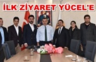 CHP'li gençlerden Başkan Yücel'e ziyaret