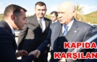 Devlet Bahçeli Alanya'da