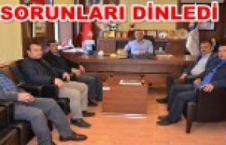 Güney muhtarları ağırladı