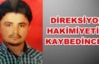 Motosiklet kazası: 1 ölü var